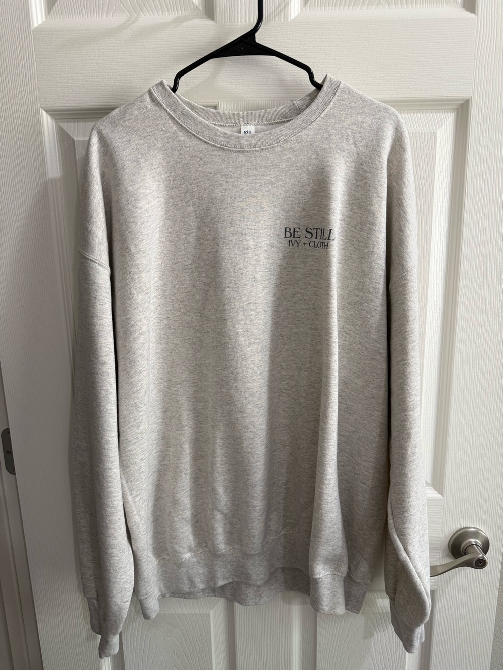 Light Gray Crewneck Sweater